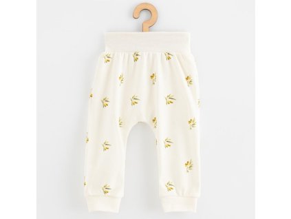 Kojenecké kalhoty z organické bavlny New Baby Olivy 74 (6-9m)