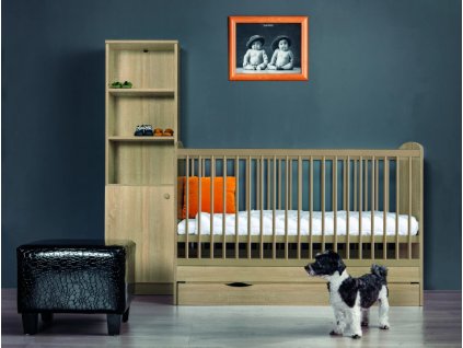 32089 5 2 dilna akcni sada detskeho pokoje faktum mia somoma 1 1 zdarma zahrnuje detskou postylku 140x70 cm prestavitelnou na postel junior a satni skrin zdarma