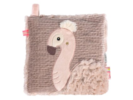 Nahřívací polštářek plameňák, Pink