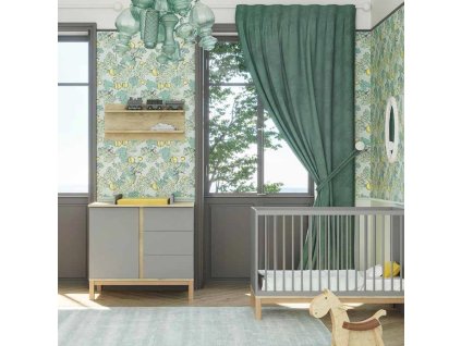 32149 2 velka 4 dilna sada 2 2 detskeho pokoje faktum loop grey zahrnuje prebalovaci komodu prebalovaci nastavec na komodu a policku detskou postylku 120x60 cm zdarma