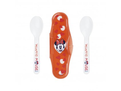 Sada 2 lžic s pouzdrem, Minnie New