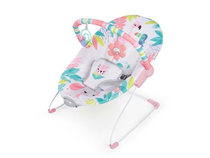 BRIGHT STARTS Lehátko vibrující Flamingo Vibes ™ 0m +, do 9kg