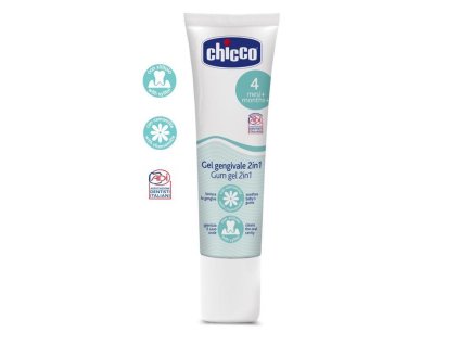 CHICCO Gel zubní zklidňující/čistící 30 ml