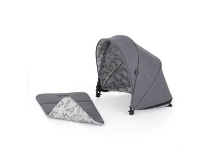 PETITE&MARS Stříška ke kočárku Royal2/3 Ultimate Grey