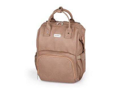 PETITE&MARS Batoh přebalovací na kočárek Jasper Camel Beige