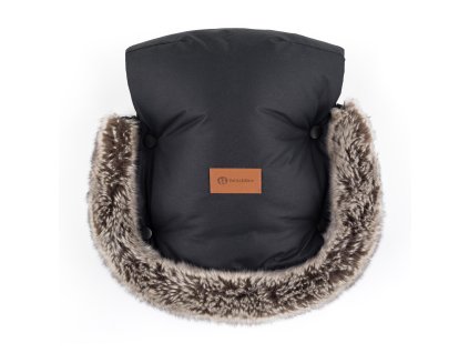 PETITE&MARS Rukávník / rukavice Furry Forever Black