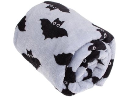 2805 8 2805 deka flanel fleece netopyri 70x100cm