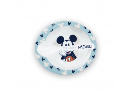 Sada nádobí miska + lžíce, Mickey Collection