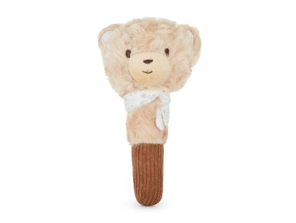 PETITE&MARS Hračka pískací medvídek Theo