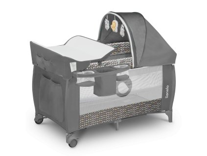 Cestovní postýlka SVEN PLUS (Barva Turquoise/ grey)