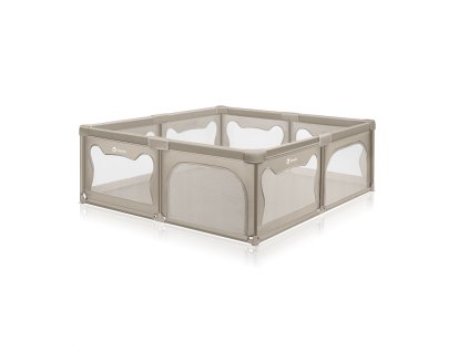Lionelo hrací ohrádka WILLOW XL (Barva Grey concrete)