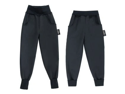 d67a31b7684dba detske soft kalhoty black 0 e
