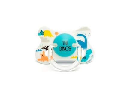 SUAVINEX | ŠIDÍTKO FUSION anatomické SILIKON 4-18 m - TYRKYS DINO