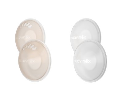SUAVINEX | MUŠLE - Sběrače mateřského mléka - 2 páry