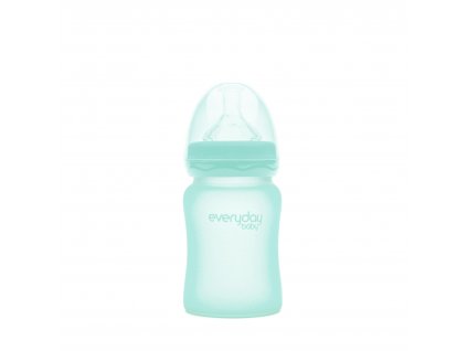 EverydayBaby Láhev sklo 150ml,mint green
