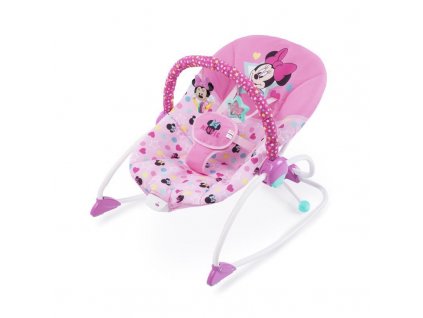 Húpatko vibrující Minnie Mouse Stars & Smiles Baby 0m +, do 18kg, 2019