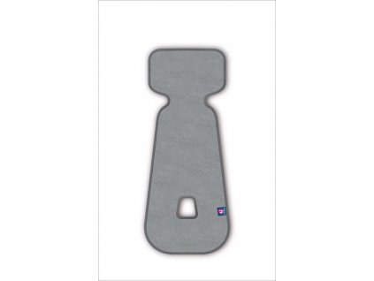 Vložka do autosedačky 3D Aero sv.šedá 9-18 kg Petite&Mars