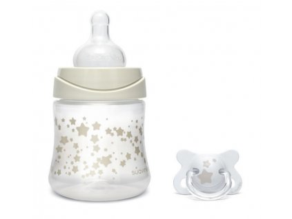 Set láhev 150 ml 3P + dudlík fusion fyziologický -2-4 m