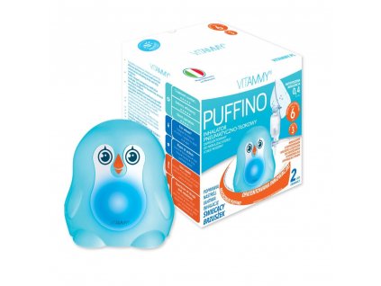 VITAMMY Puffino pneumatický pístový inhalátor pro děti