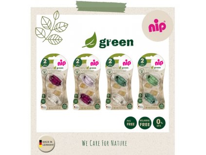 NIP GREEN line šidítko K, 6m+,2ks,mix barev