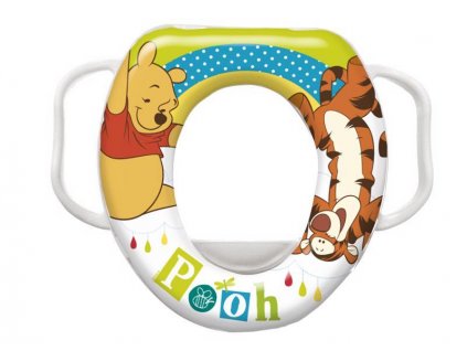 Redukce na WC s úchyty měkká Olga Winnie Pooh
