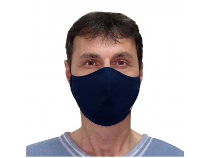 ESITO NANO antibakteriální rouška se stříbrem Modrá vel. XS