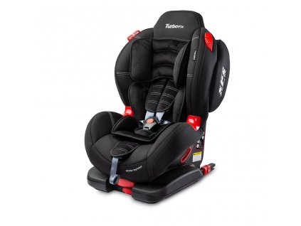 Autosedačka CARETERO Sport TurboFix black 2016 + sleva 6% na nezlevněné zboží