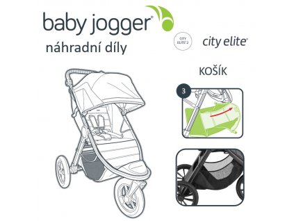 BabyJogger KOŠÍK CITY ELITE 2 + 8% sleva na další zboží
