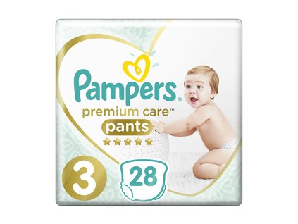 Kalhotky plenkové Premium Care Pants 3 MIDI 6-11kg 28ks Pampers