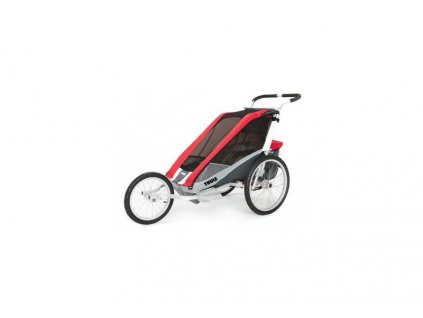 THULE CTS COUGAR 2 RED + BIKE