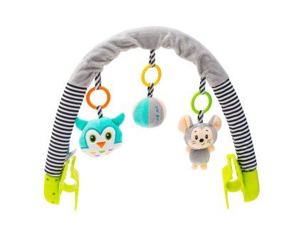 Hračka na kočárek Baby Mix myška, sova