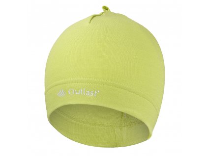 Čepice smyk natahovací Outlast ® - zelená Velikost: 1 | 36-38 cm