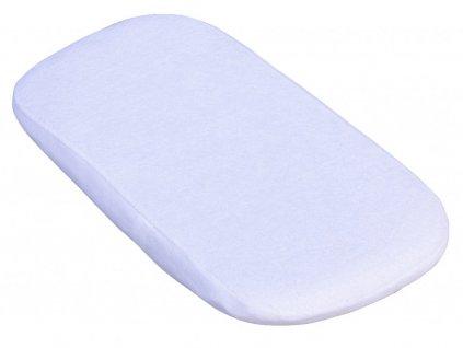 8085 2 prosteradlo do kocarku scarlett 75x35 cm bile