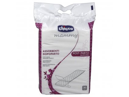 CHICCO Vložky poporodní 30 ks + Elastické kalhotky po porodu 4 ks