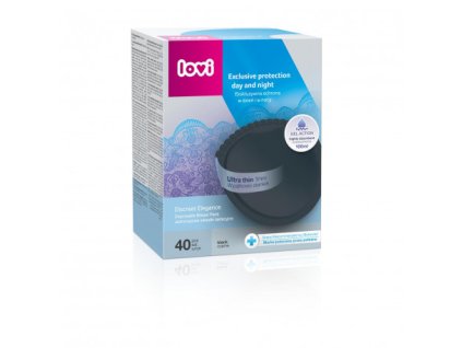 LOVI Vložky do podprsenky Discreet Elegance černé 40ks