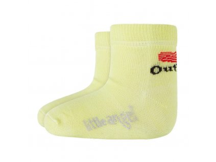 Ponožky dětské nízké Outlast® - citronová Velikost: 25-29 | 17-19 cm