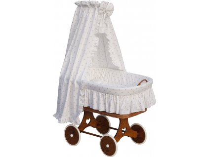 Košík pro miminko s nebesy HVĚZDIČKA - béžová