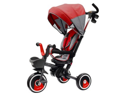 Dětská tříkolka Baby Mix 5v1 RELAX 360° červená