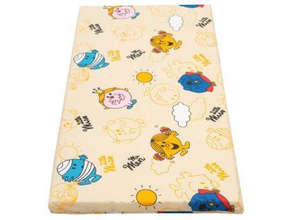Dětská pěnová matrace New Baby 120x60 oranžová - různé obrázky