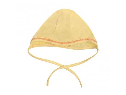 Kojenecká čepička New Baby žlutá 56 (0-3m)