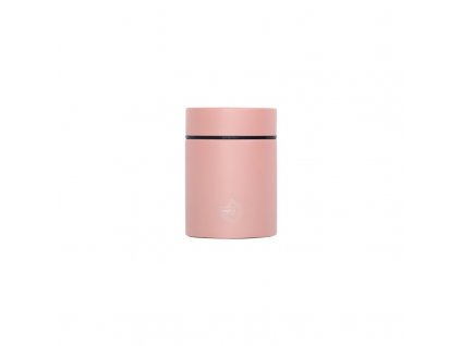 Kapesní termoska na jídlo POKETLE - peach pink