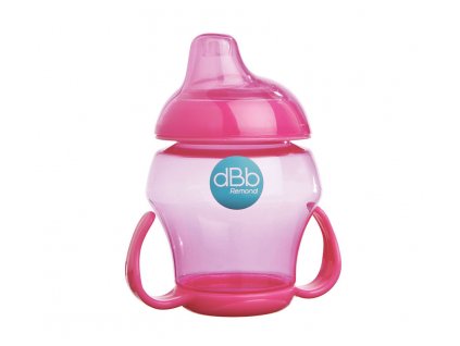 dBb Remond dBb Baby pohárek, 250 ml, Růžová