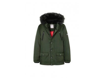 Kabát chlapecký Parka, Minoti, 11COAT 21, khaki