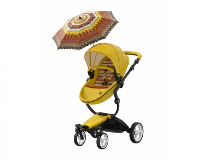 Xari kočárek 3G - sedák s korbou Yellow