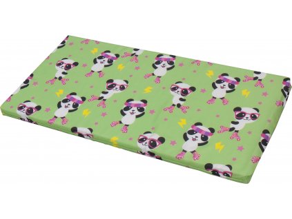 Matrace do postýlky Scarlett Panda 120 x 60 x 5,2 cm - zelená