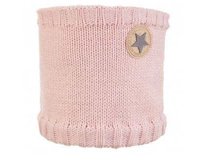 Nákrčník pletený hladký LA dětský Outlast ® - sv.růžová-logo Velikost: 3 | 42-44 cm