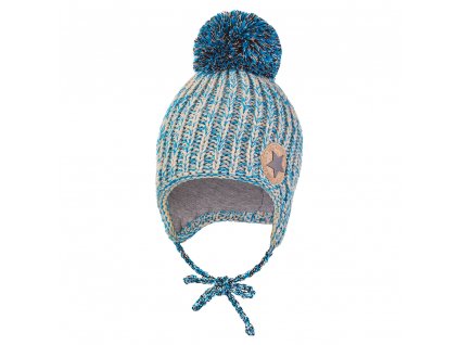 45927 cepice pletena zavazovaci bambule la outlast modry melir