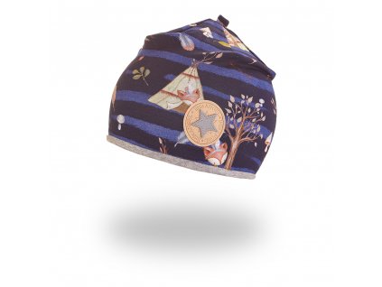 46873 cepice podsita outlast tm modra zviratka teepee sedy melir