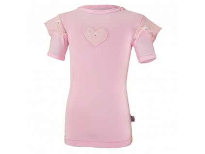 Tričko dívčí tenké KR Outlast® - růžová baby Velikost: 104