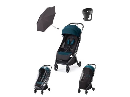 29868 3 sportovni kocarek recaro lexa 2025 teal green s balickem prislusenstvi v hodnote 3160 kc zcela zdarma